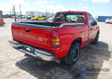 2000 Chevrolet Silverado 1500 from USA, damaged, VIN 1GCEC14W4YZ246249